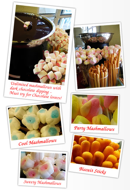 Dark Chocolate & Dark Orange Chocolate Fondue