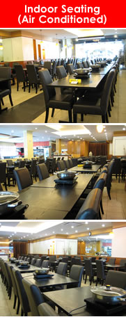 Indoor Seating (Air Conditioned)
